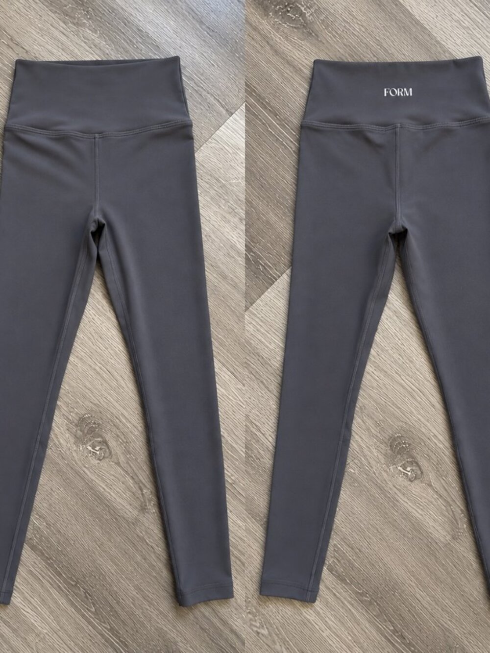 FORM Charcoal Core High-Waisted Leggings | Size XS